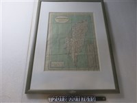 藏品(〈百萬分之一臺灣油田主要背斜軸一覽表〉地圖)的圖片