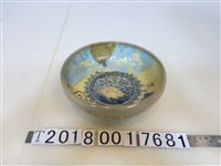 藏品(臺灣新高郡魚池庄原土試製常骨魚？製陶所試燒陶碗)的圖片