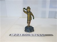 藏品(鄭利製上彩穆桂英塑像)的圖片