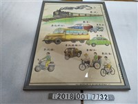 藏品(臺灣省教育會編印本地常見交通工具海報)的圖片