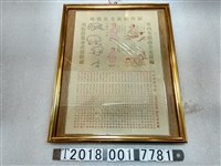 藏品(新竹郡紅毛庄役場生活改善與振興農畜產歌宣傳海報)的圖片