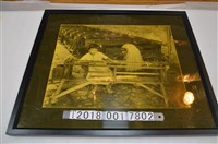 藏品(製作柴絲草的女孩照片)的圖片