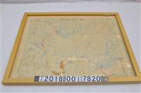 藏品(嘉南大圳組合發行〈四萬分之一嘉南大圳貯水池附近平面圖〉)的圖片