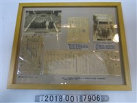 藏品(日治時期神社經費相關文件與新竹神社參拜紀念照片)的圖片