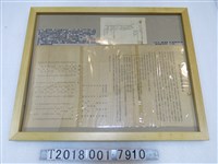 藏品(臺中州國防義會創立宗旨書與創立總會及進行儀式說明書)的圖片