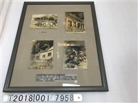 藏品(臺中初音町聯合壯丁團遊獅頭山紀念照片與壯丁團員合影照片)的圖片