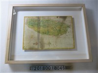 藏品(福爾摩沙島與澎湖島古地圖複製品)的圖片
