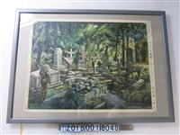 藏品(梁川剛一畫大東亞戰爭紀念畫輯《新加坡陷落》)的圖片