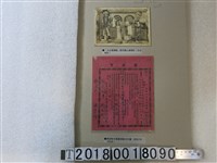藏品(聘請歌仔戲團演戲合約書與大臺灣演劇公演照片)的圖片