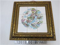 藏品(神像彩繪花磚)的圖片