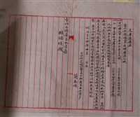藏品(簡春塘予臺北辨務署第九區長楊錫侯丈單遺失申請書)的圖片