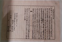 藏品(林龍水眾物朝板理由書)的圖片