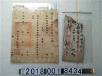 藏品(第三戰區司令長官司令部發給證明書)的圖片