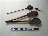 藏品(木製稱子)的圖片