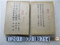 藏品(臺灣水文研究相關書籍)的圖片