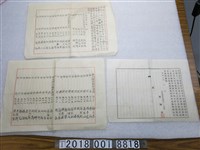 藏品(東港郡新園庄烏龍七○四番地之一畑徵收通知與庄民回覆書)的圖片