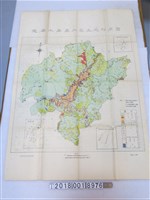 藏品(臺灣省農林航空測量隊製圖〈五萬分之一德基水庫集水區土地利用圖〉)的圖片