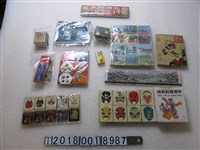 藏品(中國國劇臉譜等藝術圖樣火柴盒)的圖片