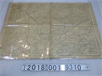 藏品(臺灣日日新報社發行日治時期〈兩萬分之一臺灣堡圖原圖桃園六號訂正版地圖〉)的圖片