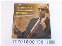 藏品(E.M.I唱片公司出品佛漢威廉斯作品集黑膠唱片)的圖片