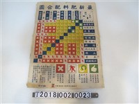 藏品(中國農村復興聯合委員會編印最新肥料配合圖宣導海報)的圖片