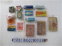 藏品(早期藥品包裝盒與包裝袋)的圖片