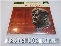 藏品(《雷夫‧佛漢‧威廉斯：D小調第八號交響曲》黑膠唱片)的圖片