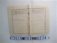 藏品(太保防衛團空白日誌)的圖片