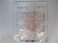 藏品(測量學校正班廿一期學生習製《一萬分之一臺中市街道圖》)的圖片