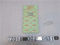 藏品(謝長廷北投百緣聯誼會全家福園遊會園遊券)的圖片