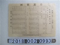 藏品(關西信用購買販賣利用組合報國儲蓄金積立表)的圖片