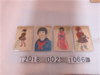 藏品(新竹州新竹市住吉公學校女孩畫作)的圖片