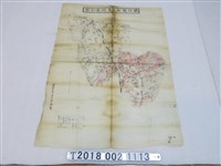 藏品(〈五萬分之一橋仔頭郵便電信局全圖〉)的圖片