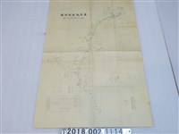 藏品(臺灣總督府陸軍幕僚參謀部製〈臺灣鐵道線路圖〉)的圖片