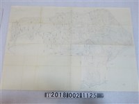 藏品(〈兩萬分之一臺灣石碇及深坑附近地圖〉)的圖片