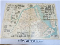 藏品(木谷佐一作〈大日本職業別明細圖信用案內：臺灣地方高雄市〉)的圖片