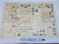 藏品(東京交通社發行〈大日本職業別明細圖：臺灣地方屏東地區〉)的圖片