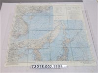 藏品(〈四百萬分之一世界全圖局部日本與南海部分地圖〉)的圖片