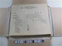 藏品(〈五萬分之一濁水溪幹川及支川河川省略臺帳平面圖接續一覽圖〉)的圖片