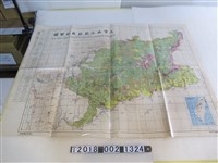 藏品(臺灣大雪山林業公司製〈大雪山示範林區林型圖〉)的圖片