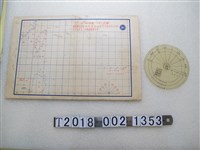 藏品(〈颱風動向標定圖〉)的圖片