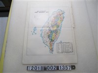 藏品(〈一百萬分之一臺灣森林管理林區地圖〉)的圖片