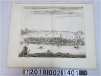 藏品(Arnoldus Montanus繪製《臺灣島上的城市和城堡》)的圖片
