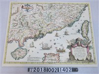 藏品(Vincenzo Coronelli 作〈廣東福建與臺灣海圖〉)的圖片