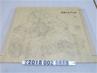 藏品(內務局土木課製〈一萬分之一新竹市區計畫圖〉)的圖片