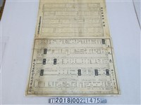 藏品(草屯日用雜貨商同業組合製價格表)的圖片