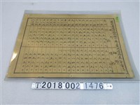 藏品(依據臨時農地價格統制令發布農地價格表)的圖片