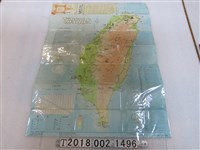 藏品(聯合勤務總司令部測量署編印〈六十萬分之一臺灣觀光地圖〉)的圖片