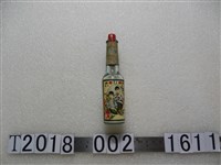 藏品(玻璃製二美老牌花露香水瓶)的圖片