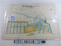藏品(〈一萬五千分之一臺中港計劃圖〉)的圖片